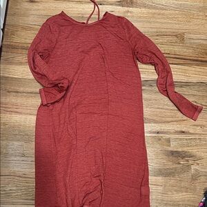 Faded Glory Burnt Orange Dress